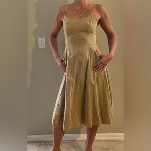Linen summer dress